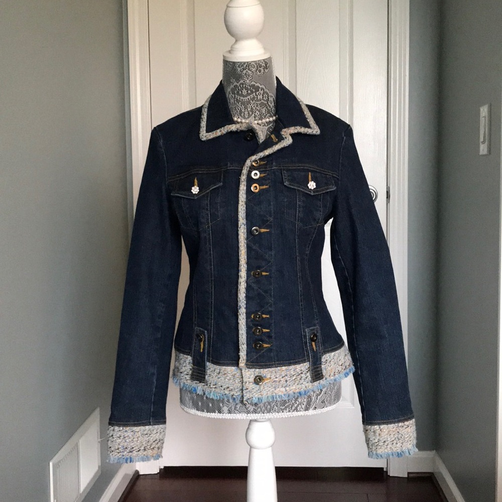 CACHE JEANS JACKET 🧥 SIZE 8
